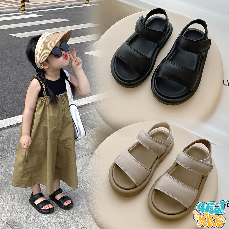 Giày sandal Monza H1 cho bé gái Từ 2-14 Tuổi Thời Trang Trường Học Hàn Quốc, Outfit cá tính hơn Newarrival 2023