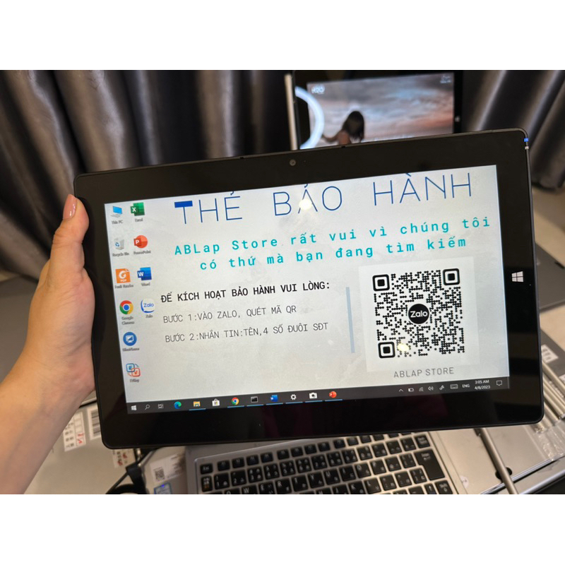 Máy tính bảng 2in1 pin 4-8h NECVK90AS VK111 VK11 VKZ11 11,6inch chip M3-6y30 1 128GB