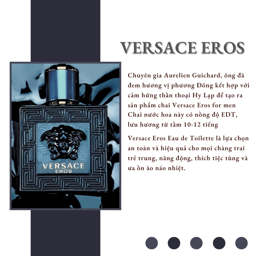[Mẫu Thử] 10ml Nước hoa Versace Eros | Nước hoa nam chính hãng | Delimaperfume | BigBuy360 - bigbuy360.vn