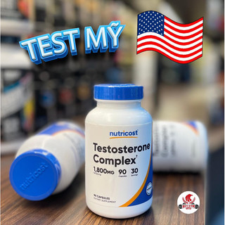 [HÀNG KEYGYM] Nutricost Testosterone Complex 90 Viên