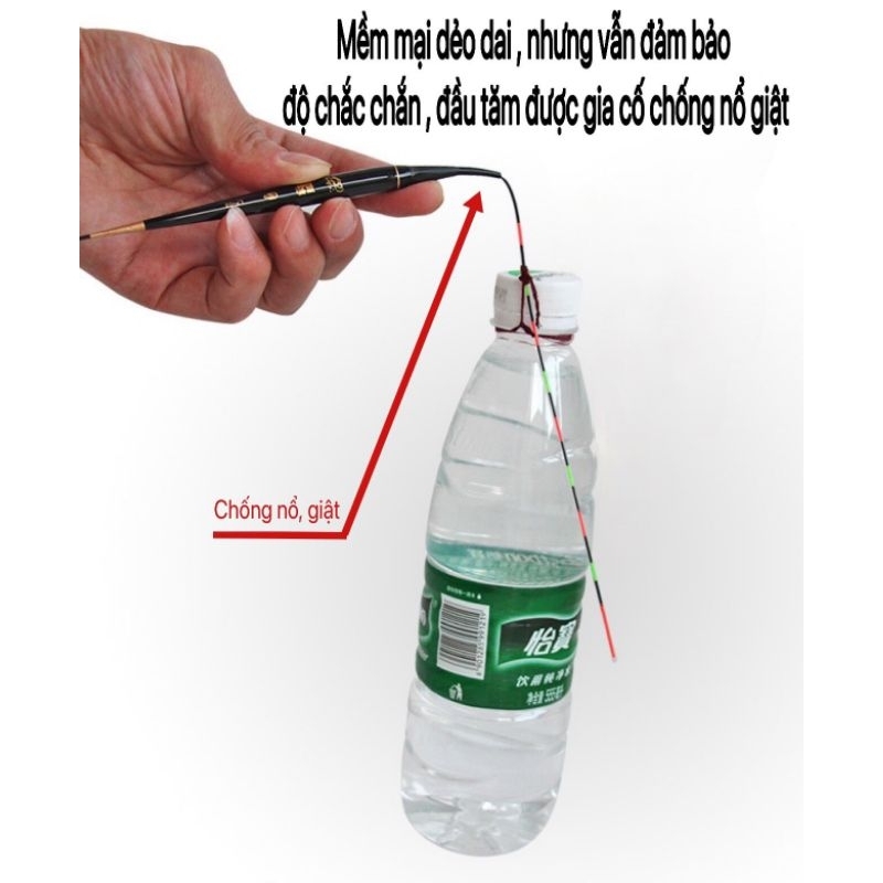 Phao Điện Câu Đài Ban Đêm Hắc Phi Cao Cấp, Chuyên Rô Phi Siêu Nhạy