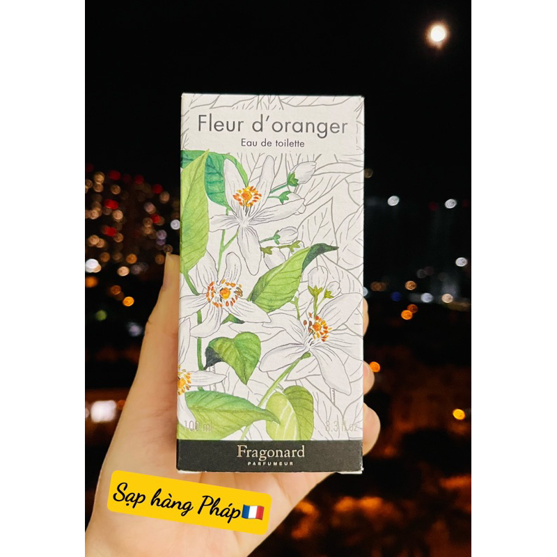 [BILL PHÁP] Nước hoa Fragonard Fleur d’Oranger - Hương hoa bưởi thanh khiết 100ml fullbox