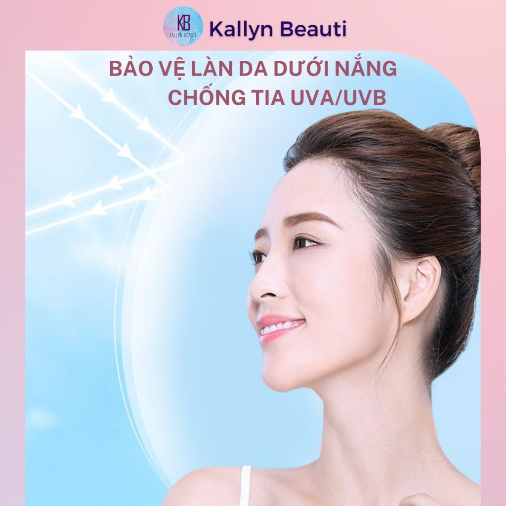 Kem Chống Nắng Trắng Hồng Da Chống Tia UV Sun Treatment SPF 50+ Dưỡng ẩm Kallyn beauti
