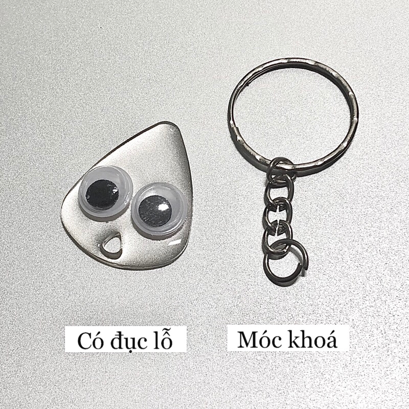 Pick Guitar Móng gảy Phím Gảy đàn guitar ukulele acrylic gắn đôi mắt KEO GD