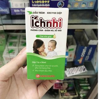 Dầu Tràm – Khuynh diệp Ích Nhi lọ 30ml