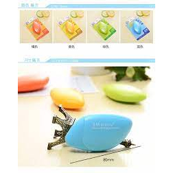 Bút xóa dạng kéo dài 8m hình quả xoài nhiều màu sắc hàng chính hãng vpp Minh Trí