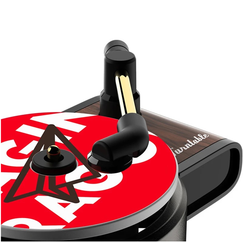 Phụ Kiện Trang Trí Mô Hình Đầu Đĩa Than Kẹp Quạt Gió Ô Tô Khuếch Tán Mùi Hương Nước Hoa Nội Thất Xe Ô Tô