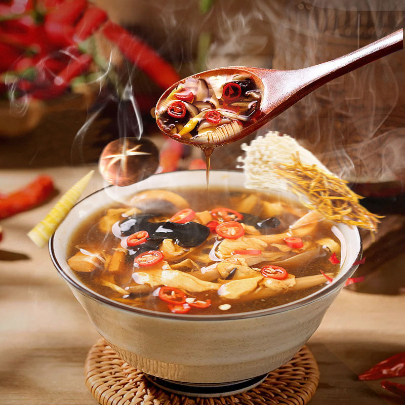 Canh súp ăn liền rau củ sấy thăng hoa
