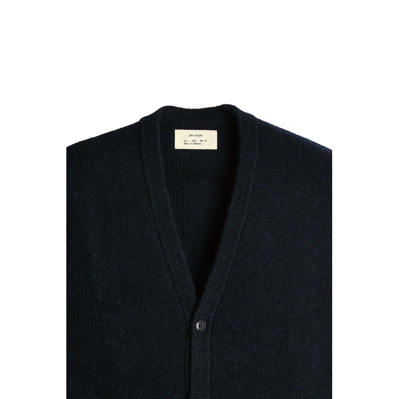 Áo gi lê nam Zara authentic KNIT WOOL AND ALPACA BLEND VEST size S