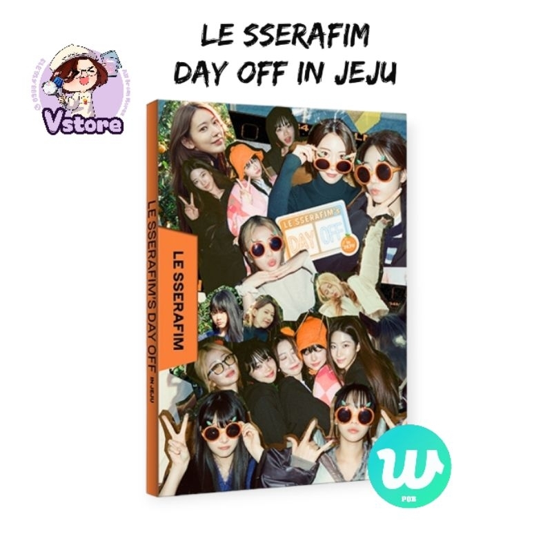 VStore - duyendo97  LE SSERAFIM's DAY OFF IN JEJU PHOTO + WITH POB: Chuyến dã ngoại tại Jeju ptb