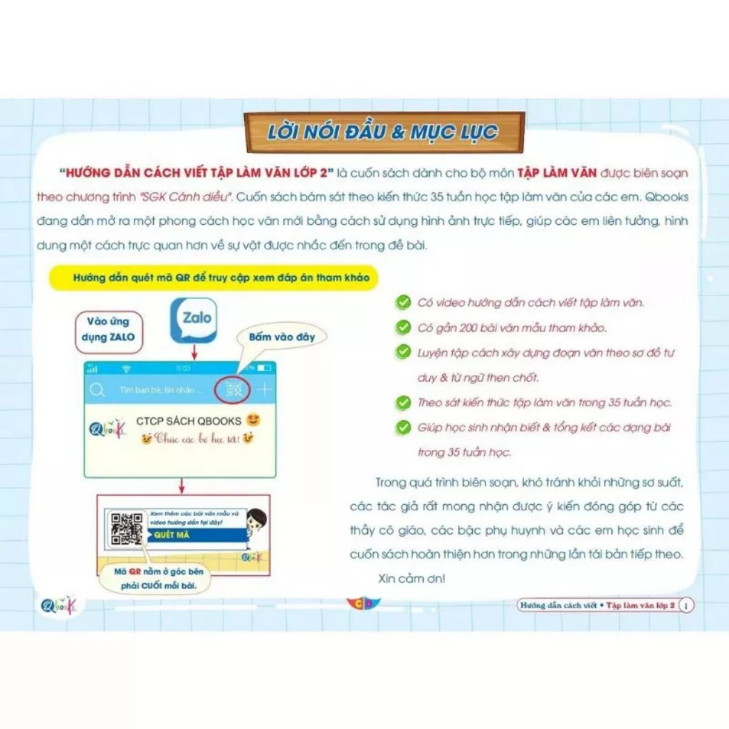 Sách - Hướng Dẫn Cách Viết Tập Làm Văn Lớp 2 - Cánh Diều NSTO