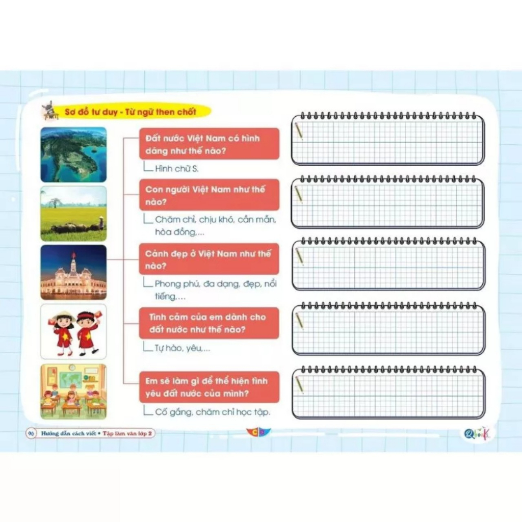 Sách - Hướng Dẫn Cách Viết Tập Làm Văn Lớp 2 - Cánh Diều NSTO