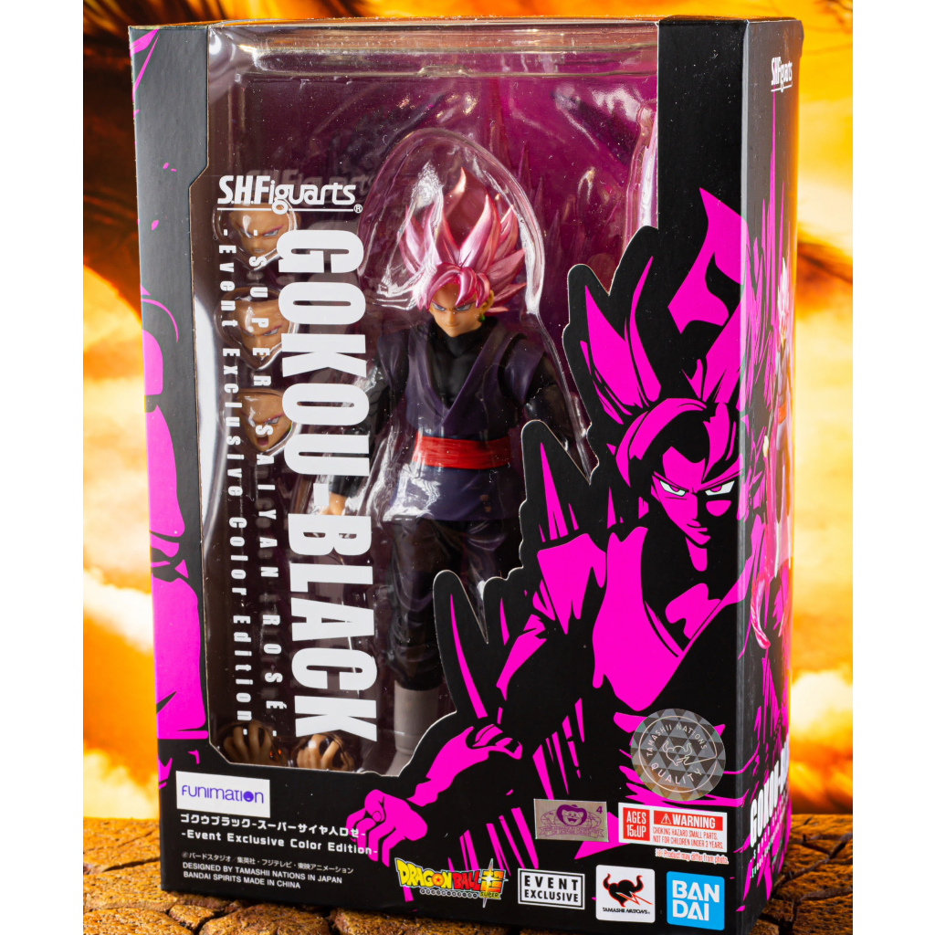 Đồ Chơi Mô Hình Chính Hãng SHFiguarts: Gokou - Black  - Event Exclusive - Dragon Ball SHF