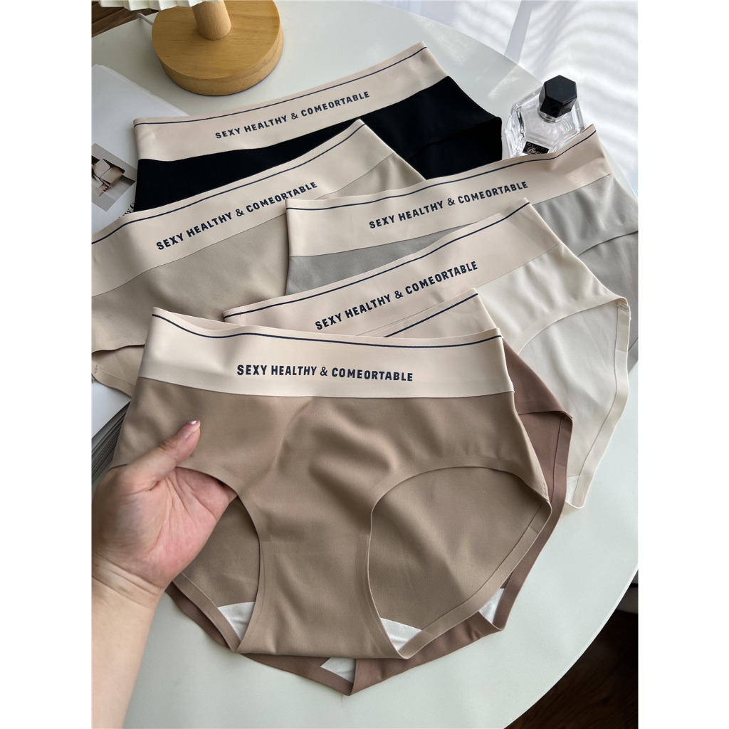 Quần Lót Nữ Cotton Viền Su Tàng Hình Chữ Sexy Healthy Thể Thao 1035 Hot .