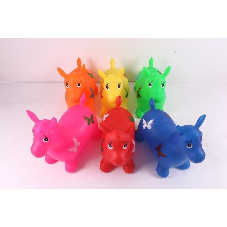 THÚ NHÚN BƠM HƠI HÌNH CON HƯƠU LOẠI TO - Booshopdecor