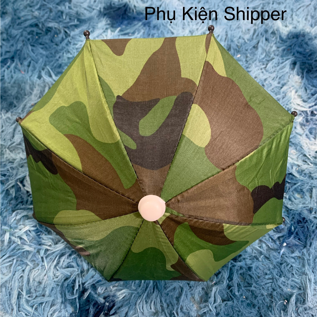 Ô Dù Mini Che Điện Thoại Đầu Xe Máy Đã Bao Gồm 2 Dây Thít