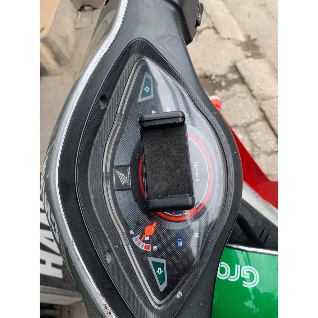 Kẹp Điện Thoại Gắn Đầu Xe Máy Đã Bao Gồm Miếng Dán Siêu Chắc