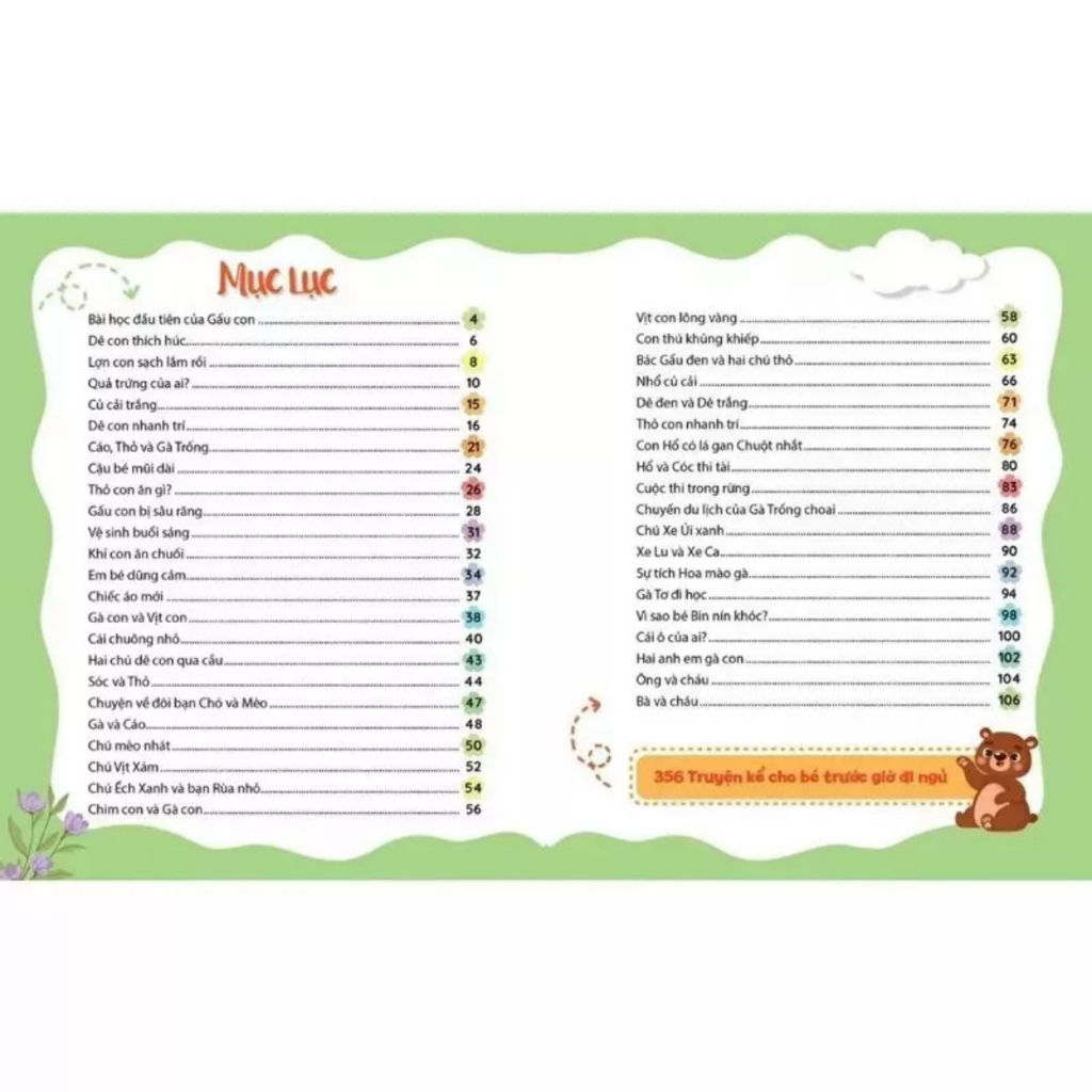 Sách - Truyện Kể Cho Bé Trước Giờ Đi Ngủ Giúp Bé Phát Triển EQ Và IQ NSTO