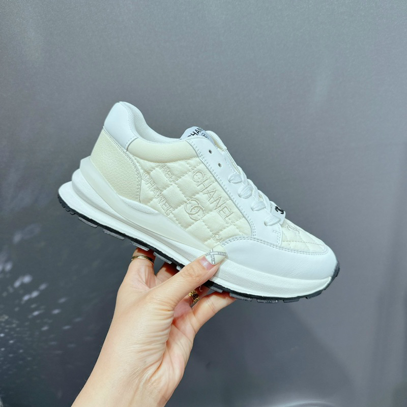 Giày thể thao thêu Cha.nel nữ - hàng QC fullbox