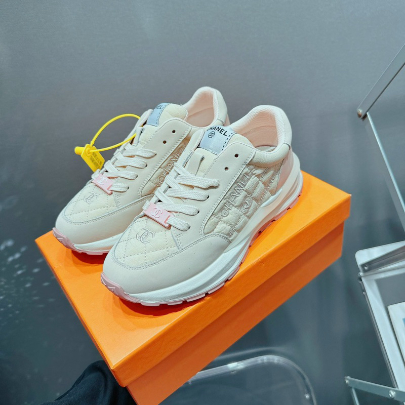 Giày thể thao thêu Cha.nel nữ - hàng QC fullbox