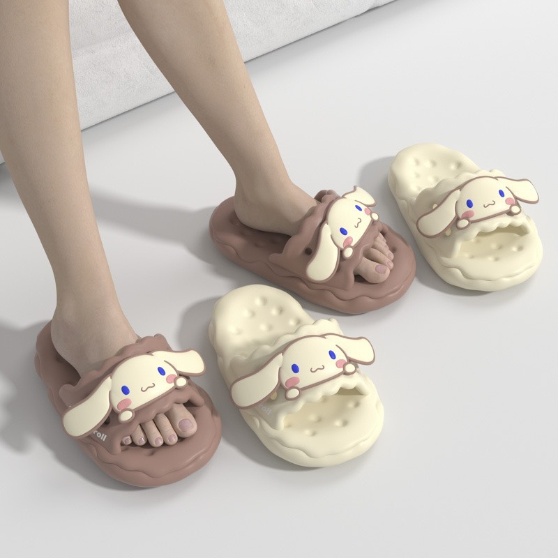 Dép Bánh Mì Quai Ngang Đế Cao 7cm, Phối Màu Phong Cách Trẻ Trung DP29