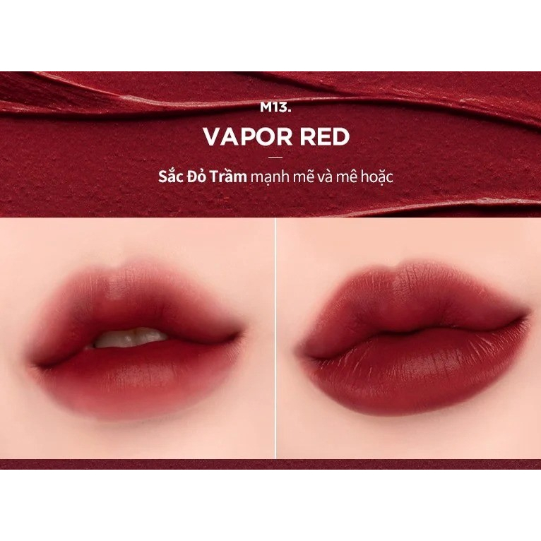 SON MERZY NOIR THR MELLOW TINT #M13 VAPOR RED