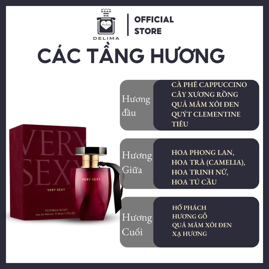 [Mẫu Thử] 10ml Nước hoa Nữ Victoria Secret Very Sexy  | Nước hoa nữ chính hãng | Delimaperfume | BigBuy360 - bigbuy360.vn