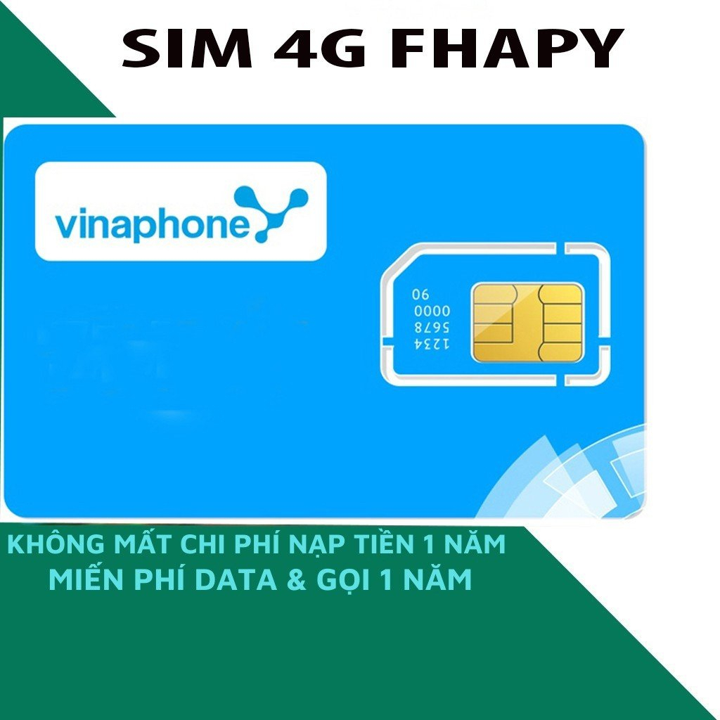Sim 4G FHAPPY sử dụng 1 năm không nạp free 1000p gọi nội mạng 2gb/ngày