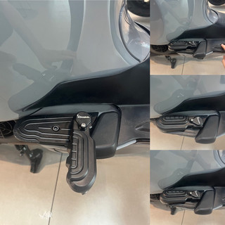 Gác chân vespa nhỏ gút gọn nhẹ