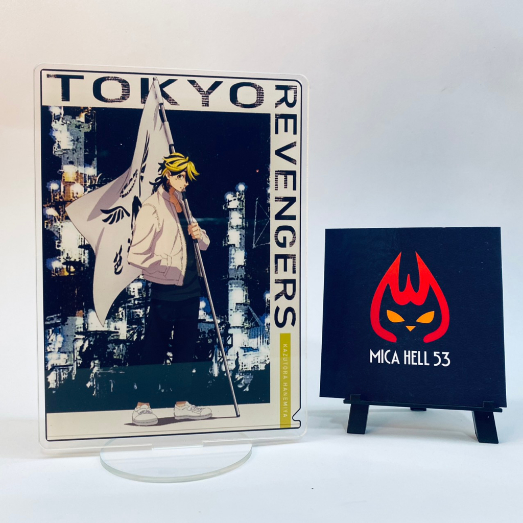 Standee mica 15cm Tượng Mica Anime Tokyo Revengers Acrylic Anime Manga Tokyo Revengers Khung Chữ Nhật SD2