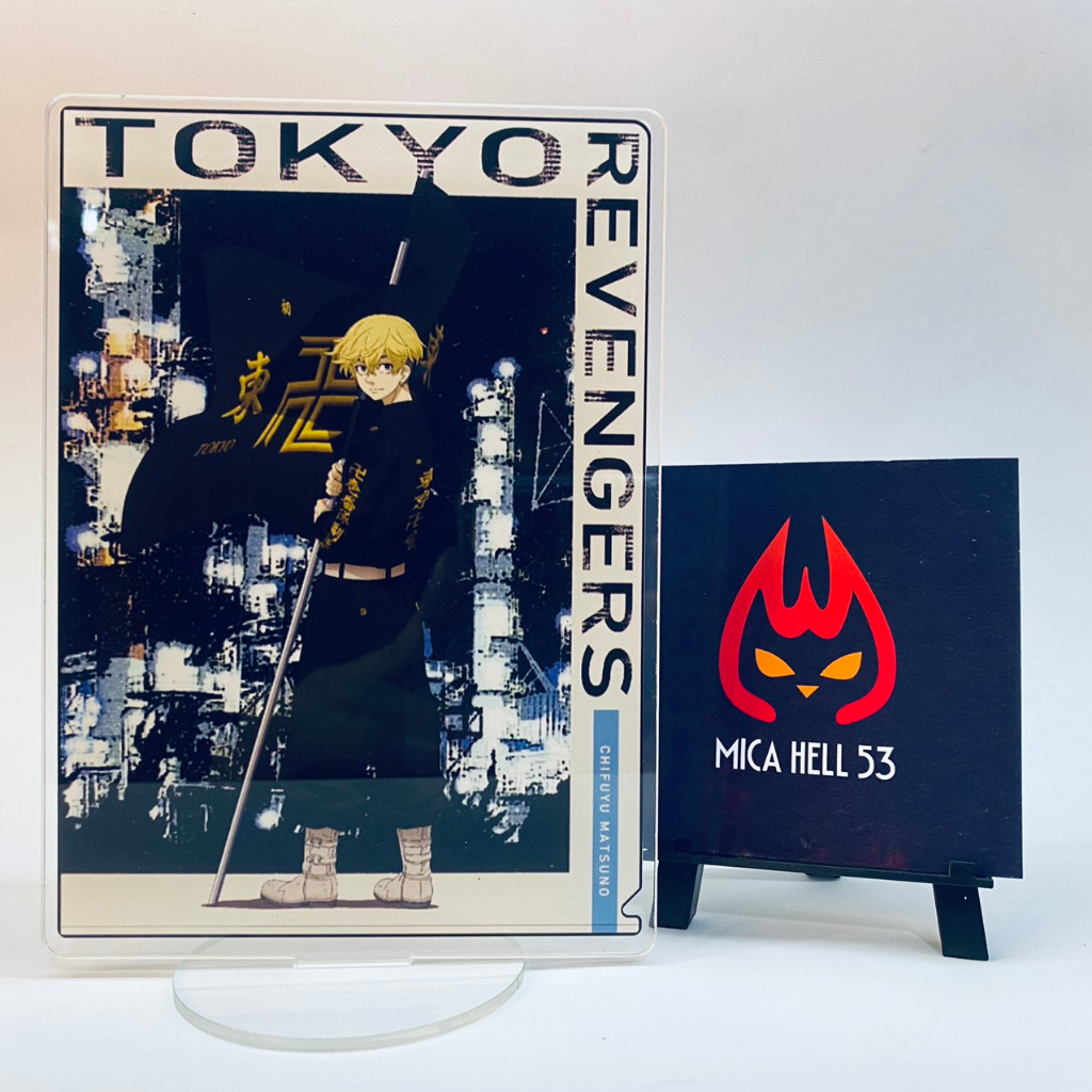 Standee mica 15cm Tượng Mica Anime Tokyo Revengers Acrylic Anime Manga Tokyo Revengers Khung Chữ Nhật SD2