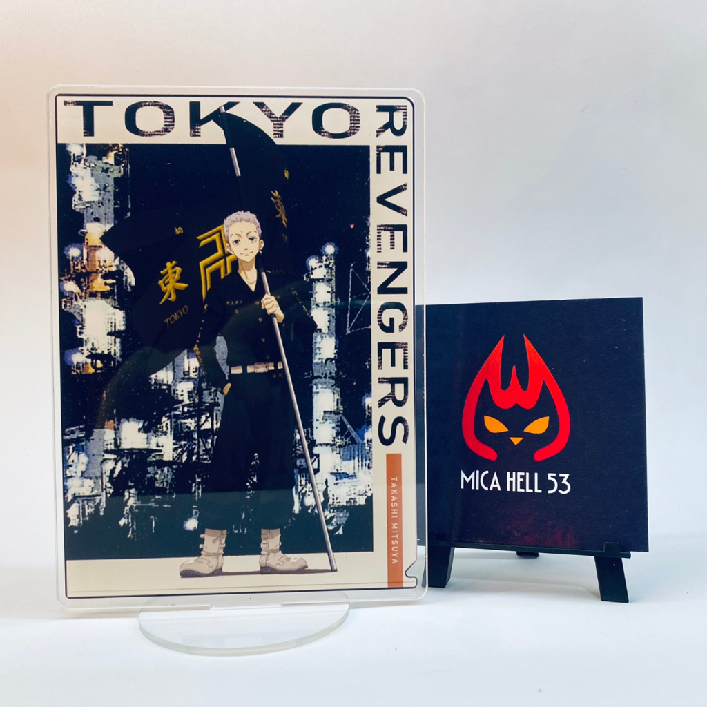 Standee mica 15cm Tượng Mica Anime Tokyo Revengers Acrylic Anime Manga Tokyo Revengers Khung Chữ Nhật SD2