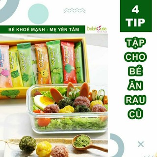 Bột rau củ sấy lạnh hữu cơ Dalathouse 3g