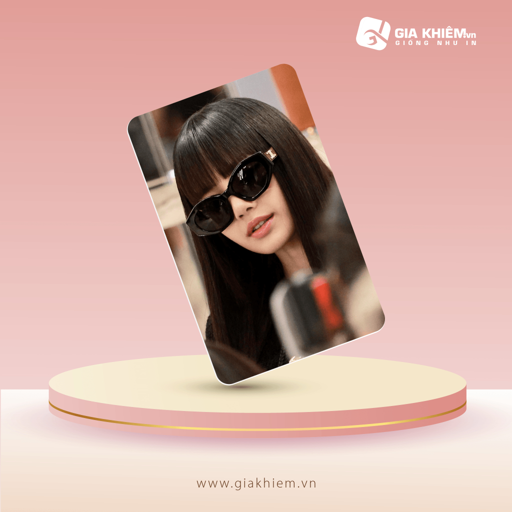 Card bơi BLACKPINK  Card nhựa dày như thẻ ATM CCCD