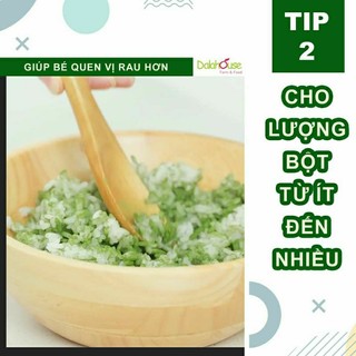 Bột rau củ sấy lạnh hữu cơ Dalathouse 3g