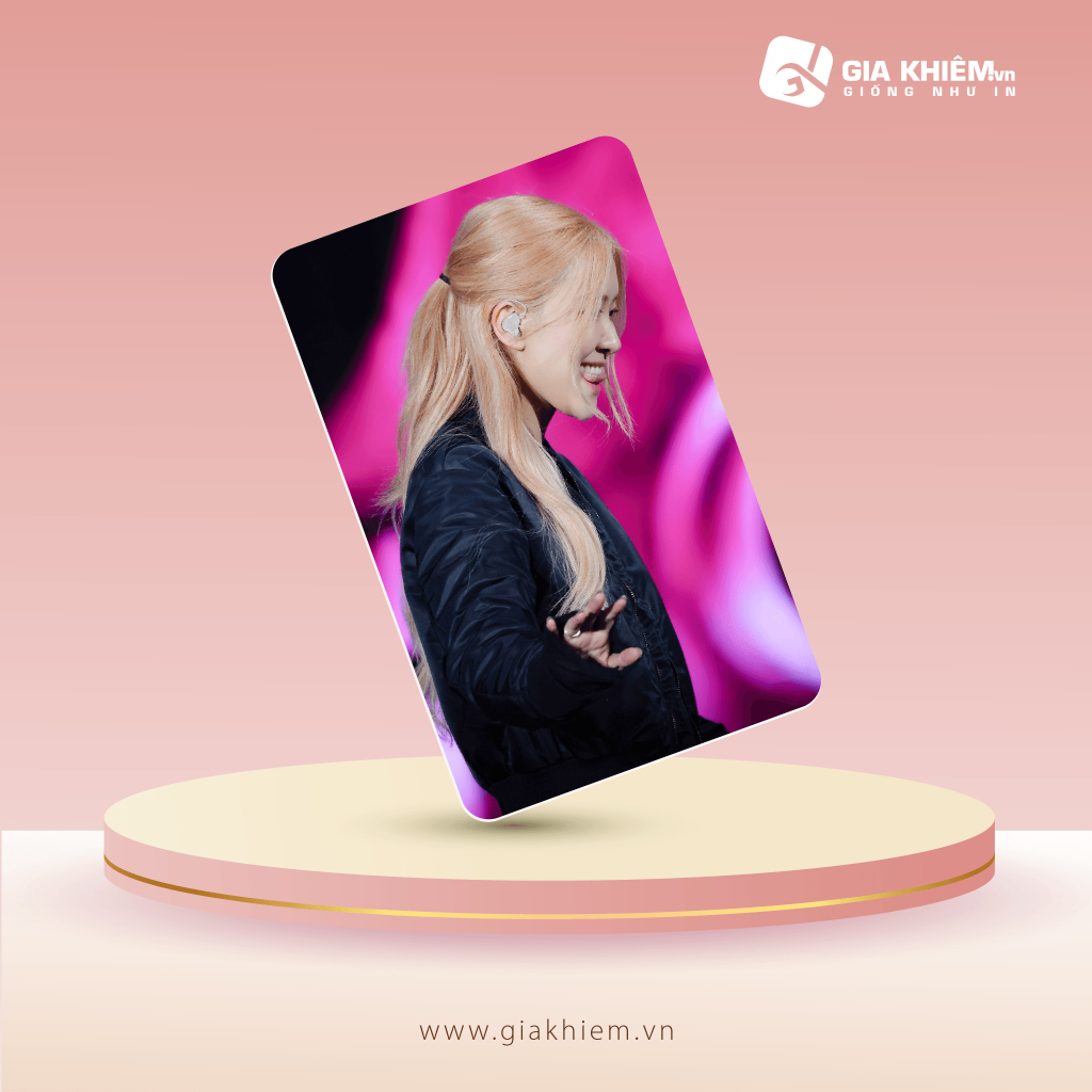 Card bơi BLACKPINK  Card nhựa dày như thẻ ATM CCCD