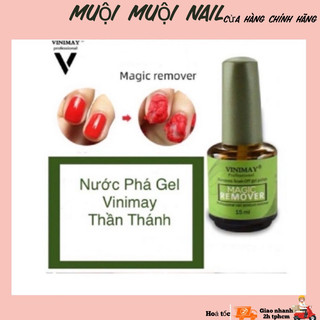 Phá Sơn Gel Vinimay thần thánh, Nước phá sơn gel siêu nhanh.