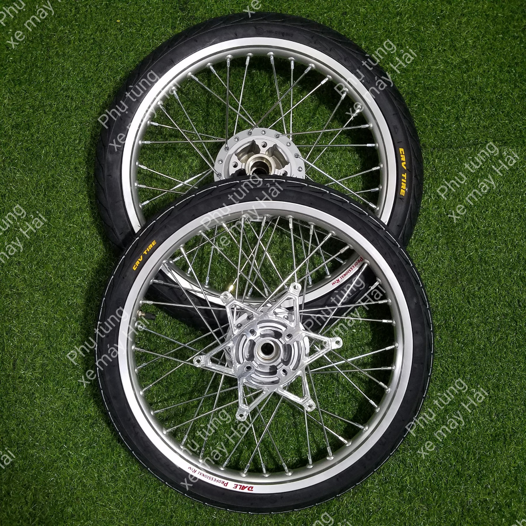 Bánh căm dành cho honda sonic 150 kèm lòng đĩa trước cnc full vỏ ruột lắp sonic như zin HTH1144 msp 0151