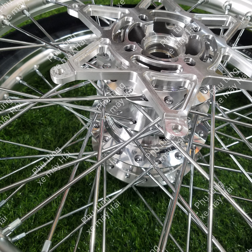 Bánh căm dành cho honda sonic 150 kèm lòng đĩa trước cnc full vỏ ruột lắp sonic như zin HTH1144 msp 0151