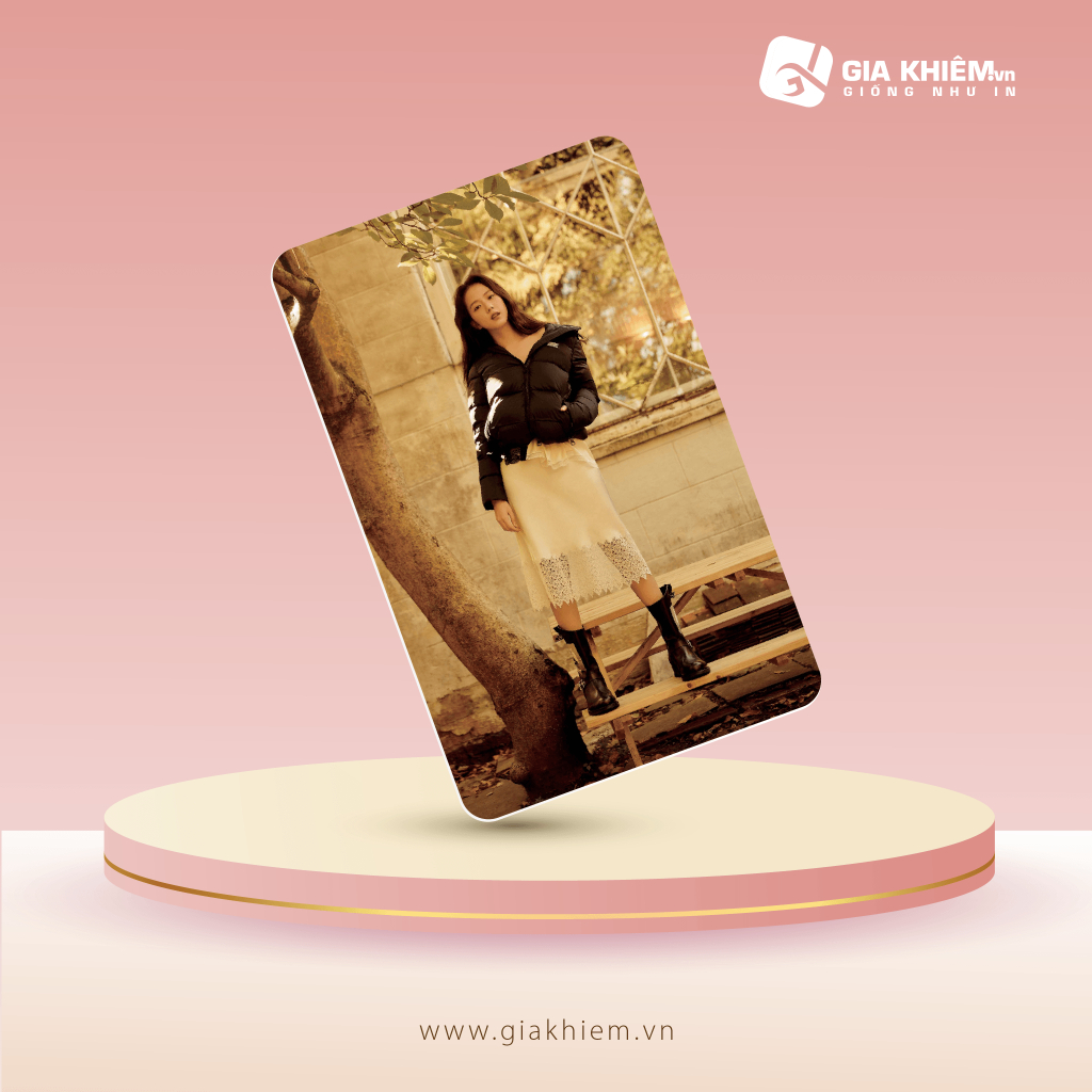 Card bơi BLACKPINK  Card nhựa dày như thẻ ATM CCCD