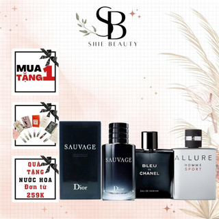 Nước hoa chanel bleu edp 100ml, chanel allure 100ml, nước hoa nam full size