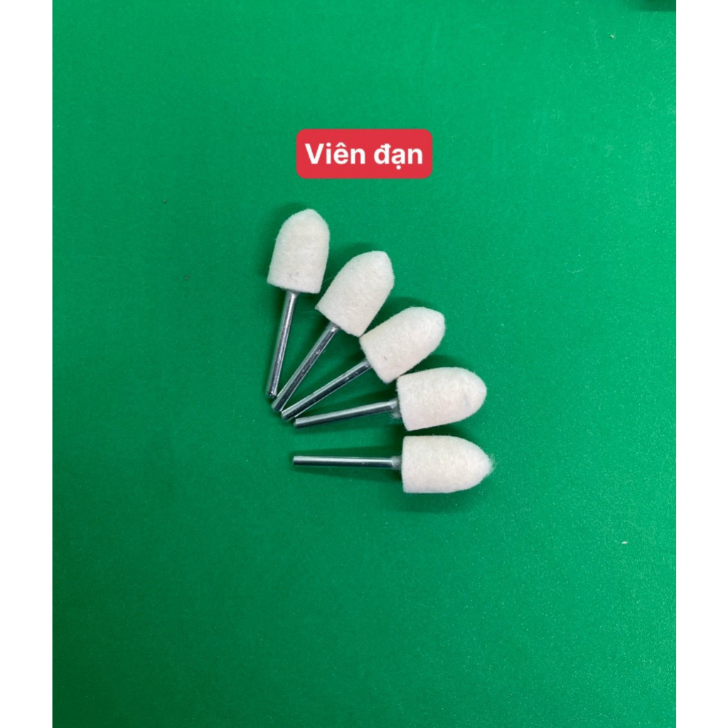 Đầu đánh bóng, lấy keo lắp máy quấn keo