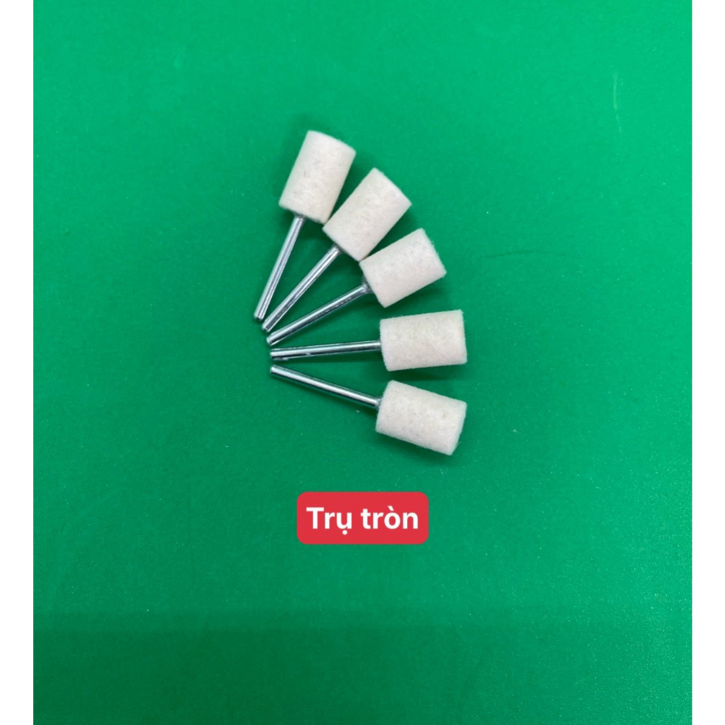 Đầu đánh bóng, lấy keo lắp máy quấn keo