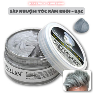 Sáp Vuốt Tóc Đổi Màu Xám Khói I Bạc Nhuộm Tóc Tạm Thời KALANXUAN Wax Đổi Màu Tóc Thời Trang Nam Nữ XUVI SHOP