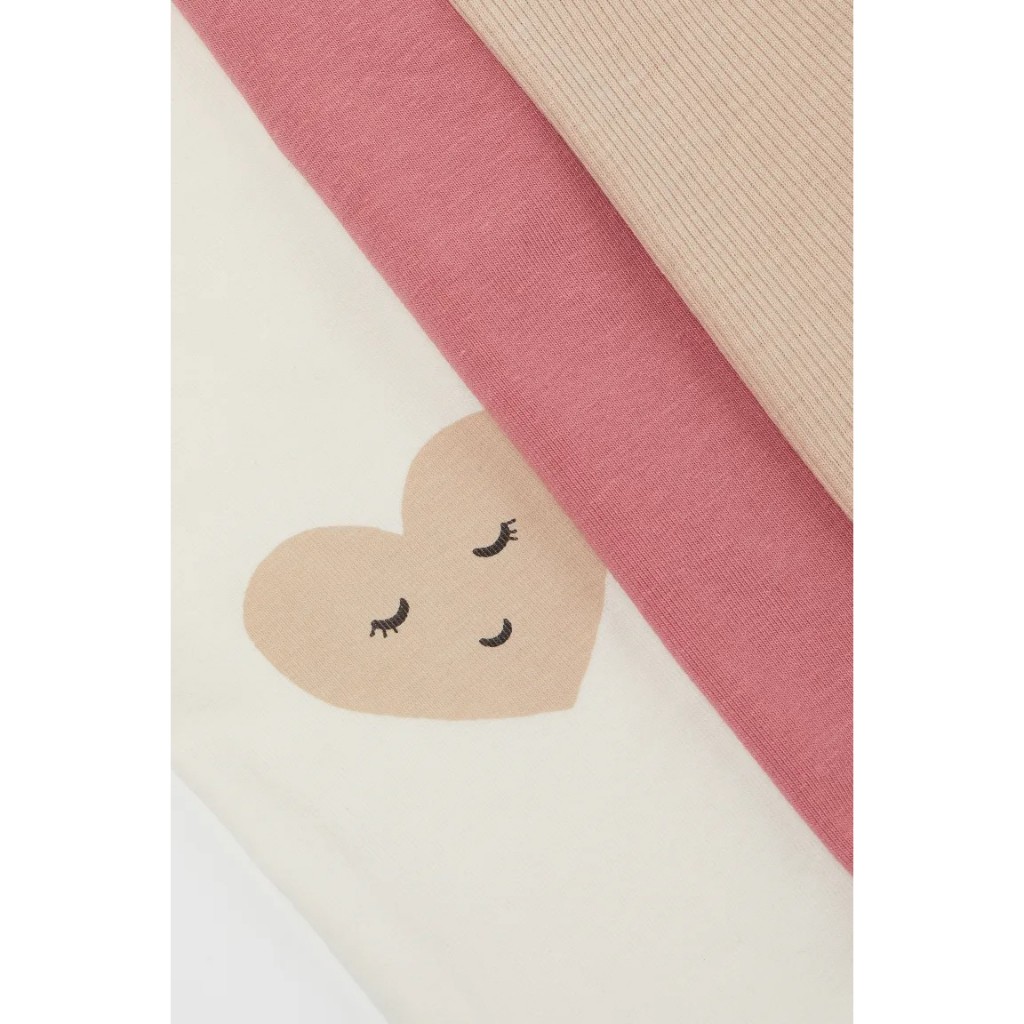 Set 3 quần legging đỏ kẻ HM H&M _ hàng chính hãng Anh