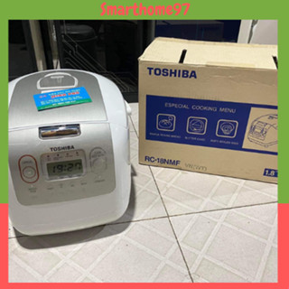 New 100% - Nồi cơm điện tửToshiba RC-10NMFVN(WT) - 1 lít,1.8 lít RC-18NMFVN(WT), BH 12 tháng