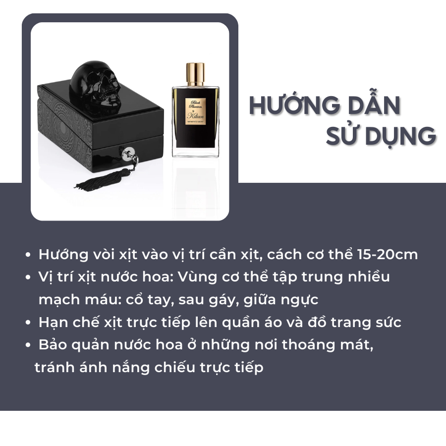 [Mẫu Thử]  10ml Nước hoa Kilian Black Phantom Memento Mori | Nước hoa Unisex chính hãng | Delimaperfume | BigBuy360 - bigbuy360.vn