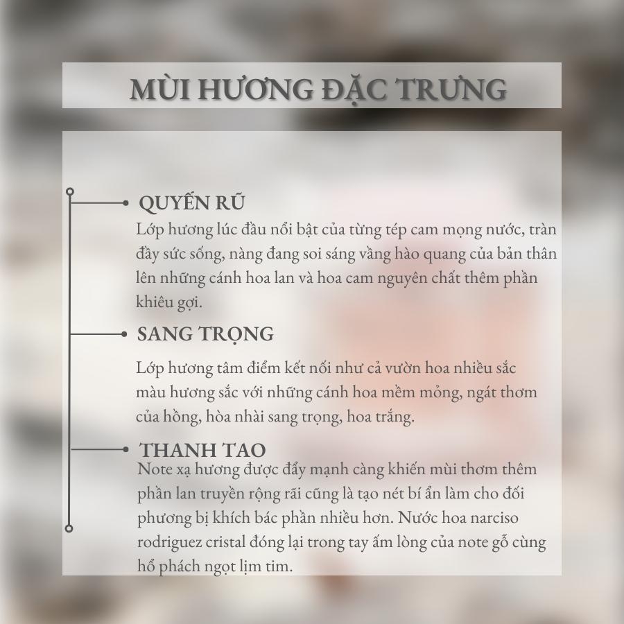 [Mẫu Thử] 10ml Nước hoa Narciso Rodriguez Cristal EDP | Nước hoa nữ chính hãng | Delimaperfume | BigBuy360 - bigbuy360.vn