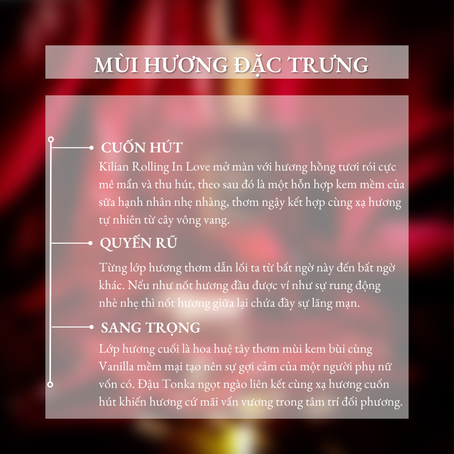 [Mẫu Thử] 10ml  Nước hoa Kilian A Kiss From A Rose | Nước hoa nữ chính hãng | Delimaperfume | BigBuy360 - bigbuy360.vn