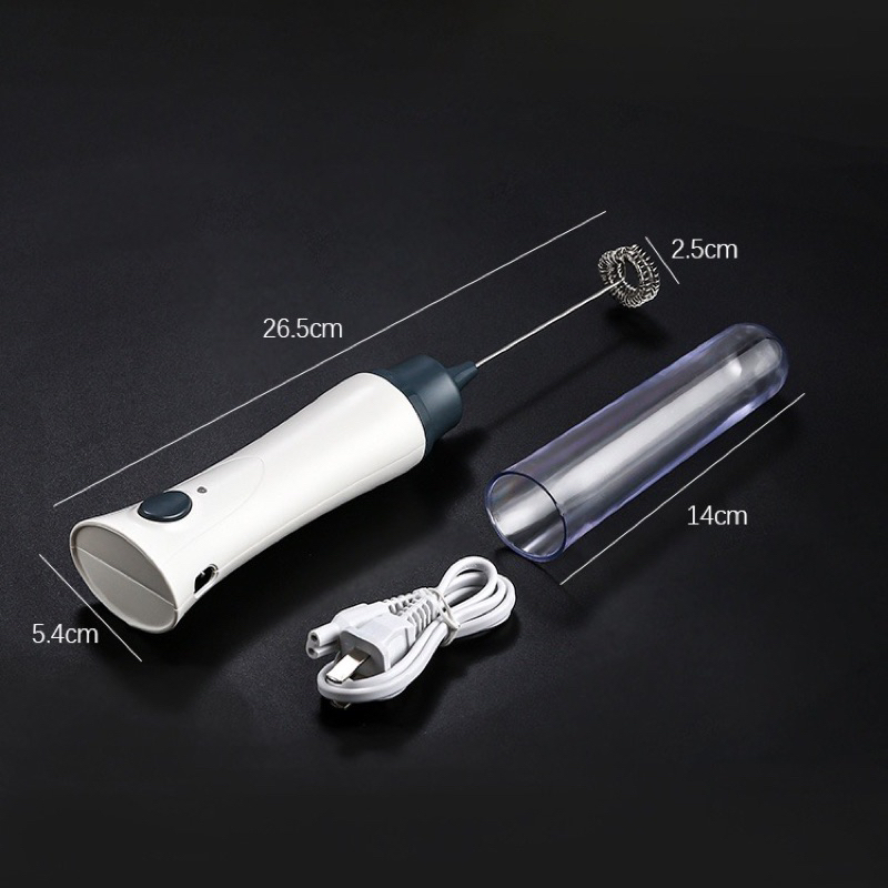 Máy đánh bọt cà phê, đánh trứng FOAMER sạc điện
